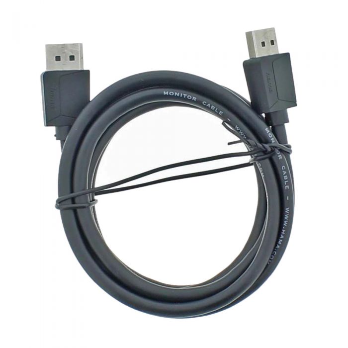 Cablu DisplayPort 1.2 Hama 200696, 1.5m, Negru