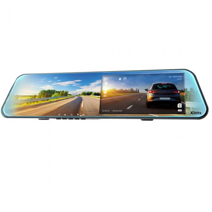 Camera auto Xblitz Dual fata/spate, Mirror View, oglinda LCD 5.0