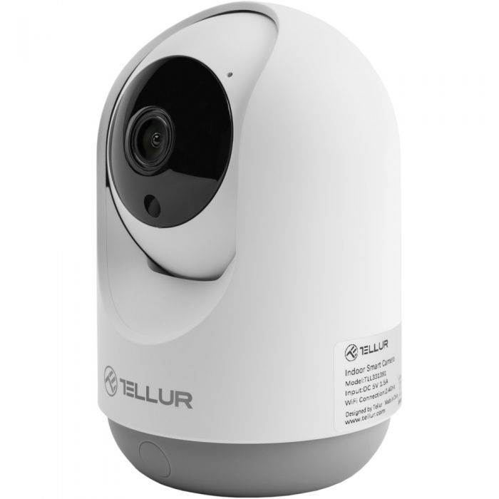 Camera de supraveghere Tellur TLL331391, Wi-Fi, Ultra HD, Alb