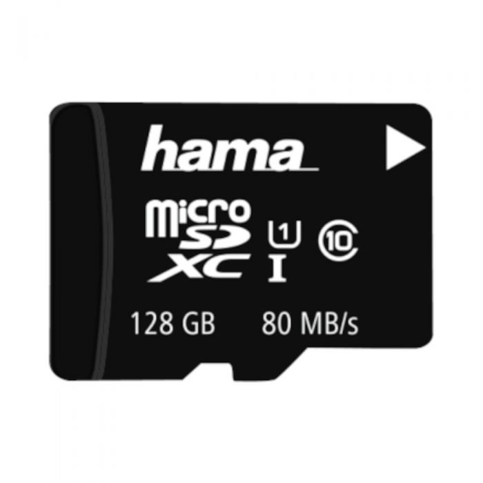 Card de memorie Hama MSDXC128GB, 128GB, Clasa 10 + Adaptor