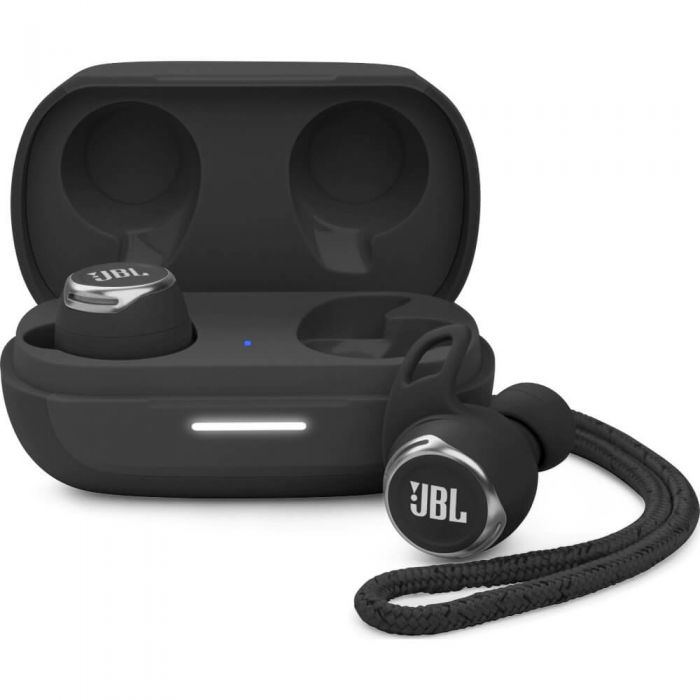 Casti sport audio in-ear JBL Reflect Flow Pro, True Wireless, Noise Cancelling, Negru