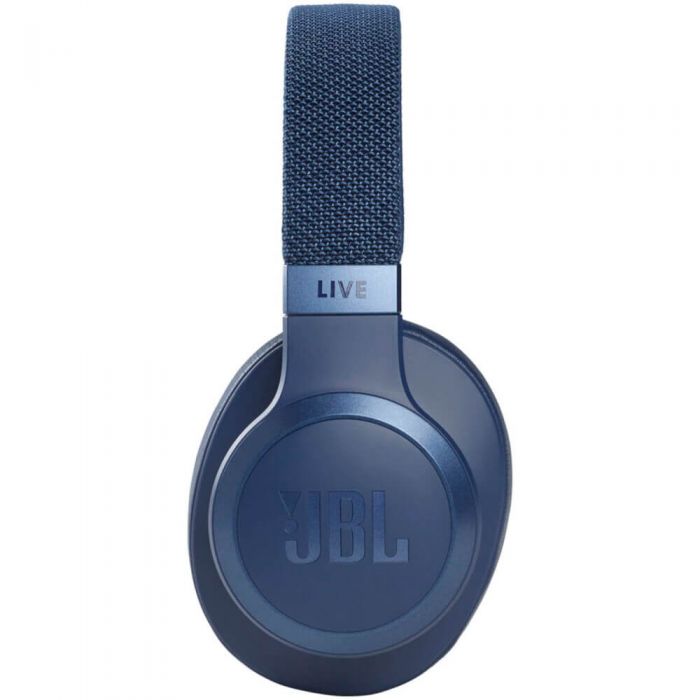 Casti audio Over-Ear JBL Live 660NC, Noise Cancelling, Bluetooth, Asistent Vocal, Pliabil, Hands-free, Albastru