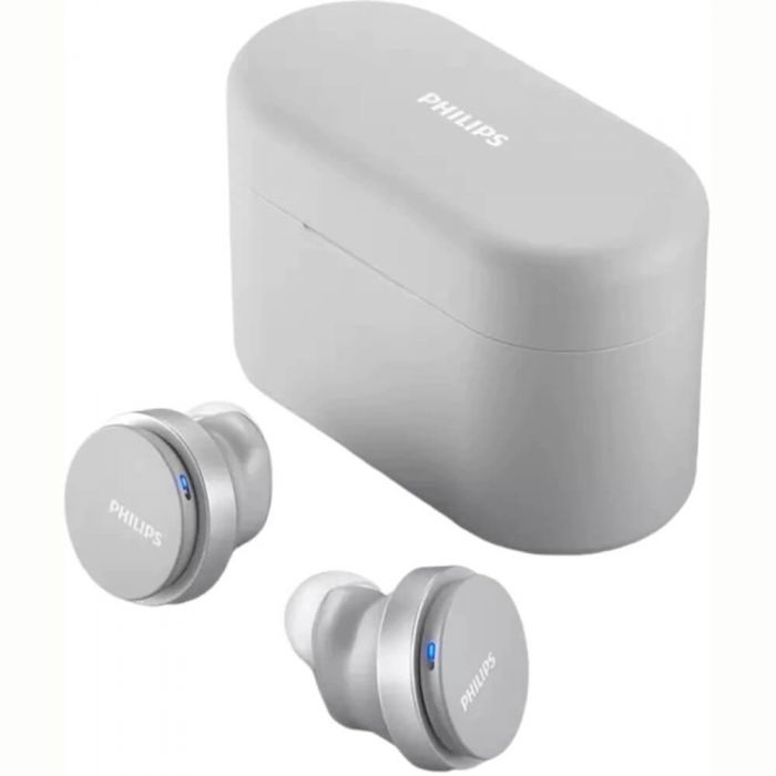 Casti audio In-Ear Philips TAT8506WT/00, True Wireless, Bluetooth, IPX4, Autonomie 8 ore, Alb
