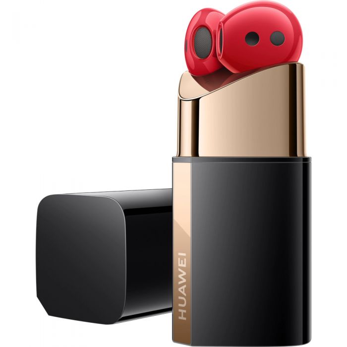 Casti True Wireless Huawei Freebuds Lipstick Cooper-CT080 , ANC, Bluetooth 5.2, IPX4, Red