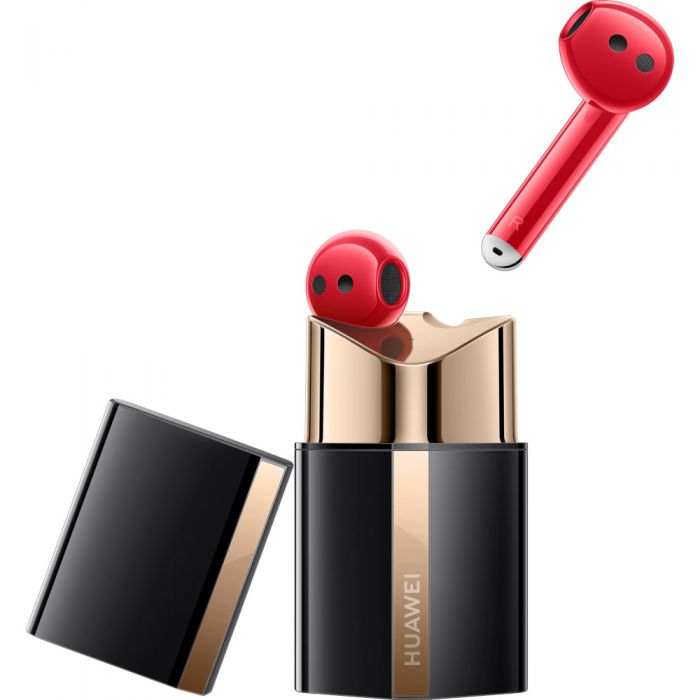 Casti True Wireless Huawei Freebuds Lipstick Cooper-CT080 , ANC, Bluetooth 5.2, IPX4, Red