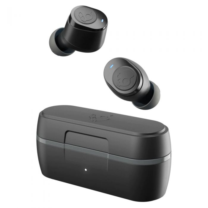 Casti True Wireless Skullcandy Jib, Bluetooth 5.0, In-Ear, microUSB, Hands-free, Rezistente la transpiratie, True Black