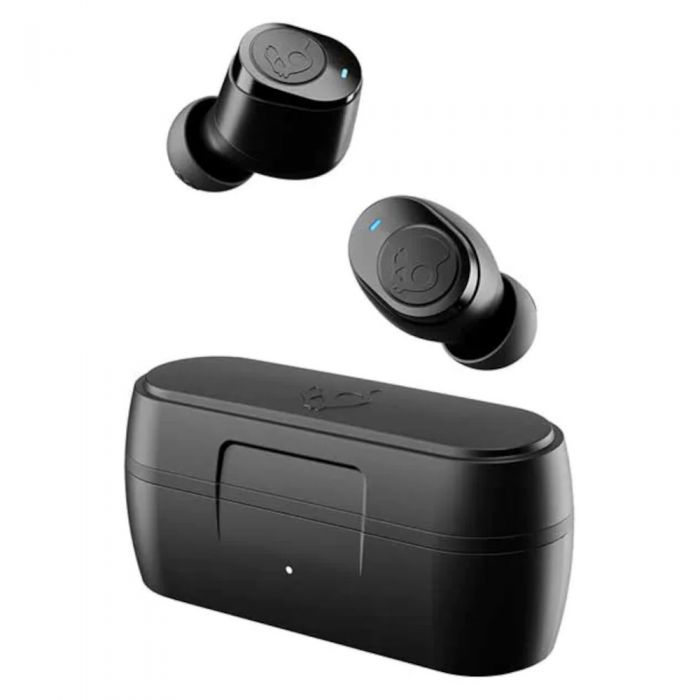 Casti True Wireless Skullcandy Jib, Bluetooth 5.0, In-Ear, microUSB, Hands-free, Rezistente la transpiratie, True Black Orange