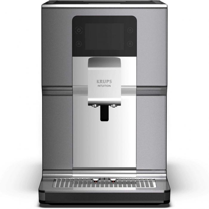 Espressor automat Krups Intuition Preference+ EA875E10, 1450 W, 3 L, 15 bar, Argintiu