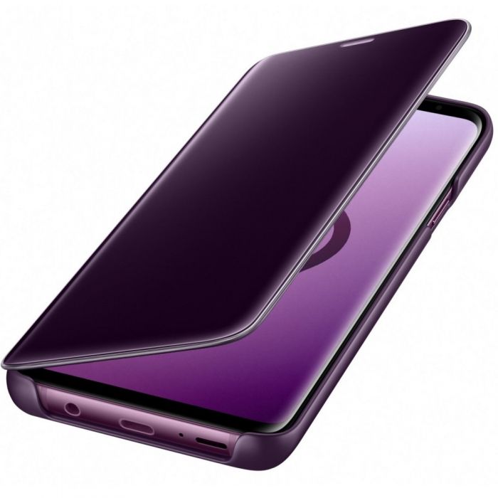 Departure for T mouse Clear View Stand Cover Samsung |Galaxy S9 Plus|Oferte|Violet|Flanco