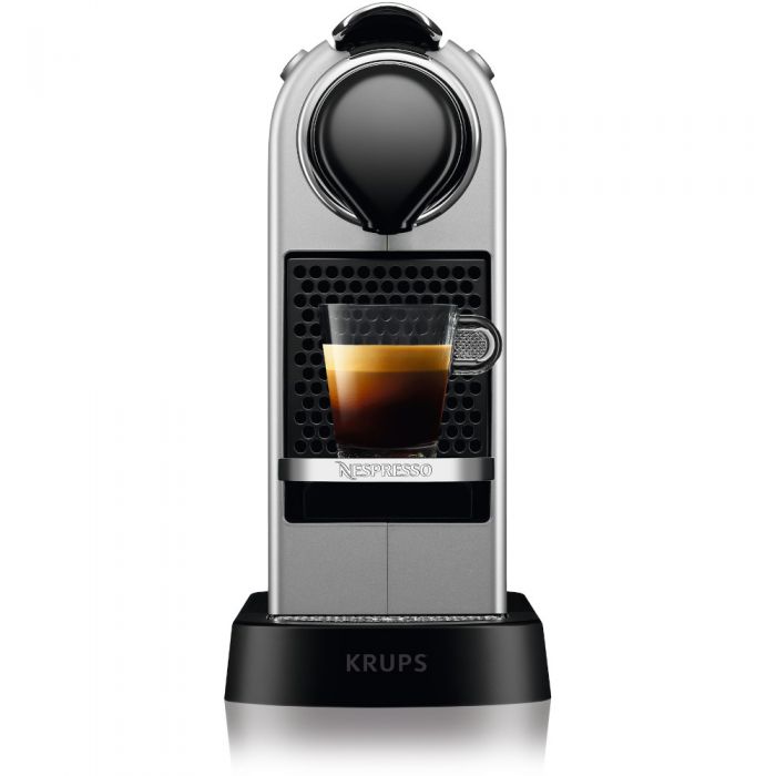 Espressor Nespresso Krups Citiz XN741B10, 1260 W, 1 L,19 Bar, Argintiu