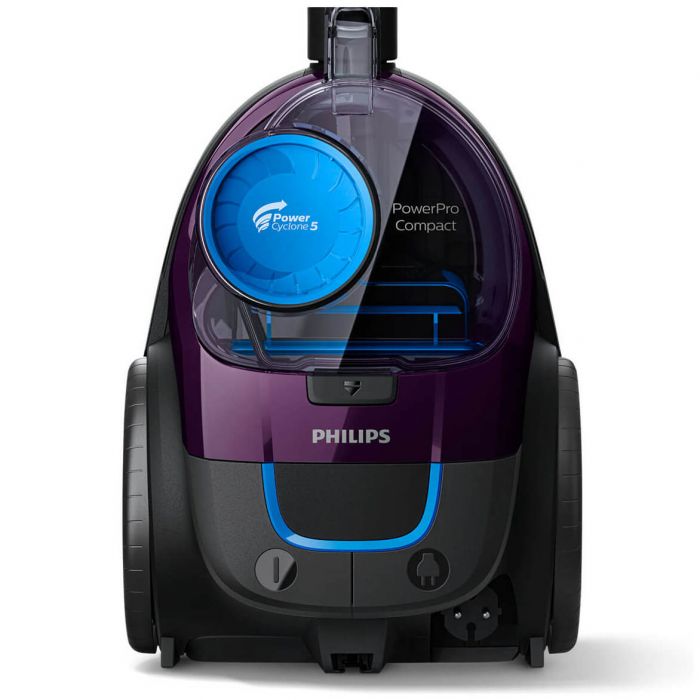 Aspirator fara sac Philips PowerPro Compact FC9333/09, 1.5 L, 750 W, 26.4 kWh/an