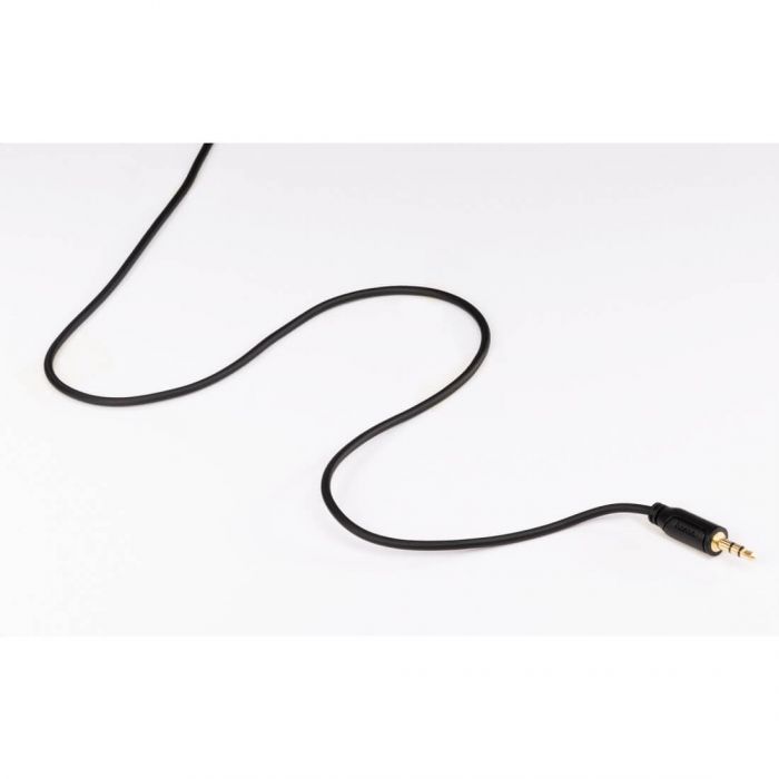 Cablu audio Hama Flexi-Slim 135780, 2 x Jack 3.5 mm, 0.75 m, Negru