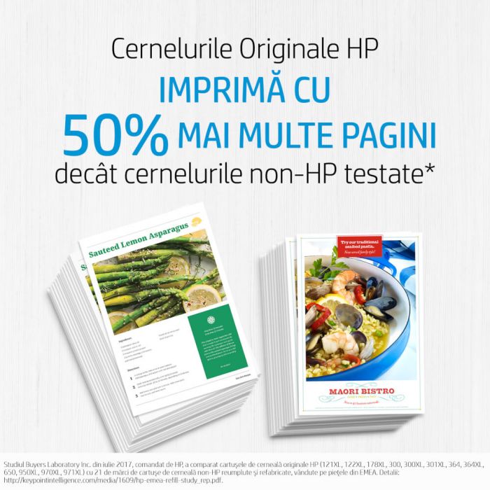 Cartus HP 301 Color, Instant Ink