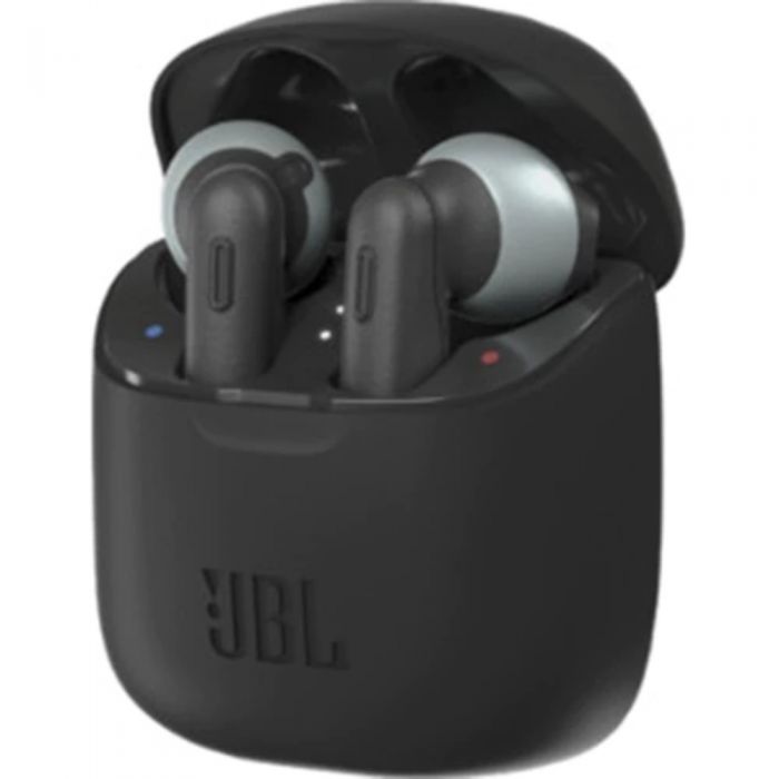 Casti JBL Tune 255 in-ear True Wireless, Autonomie 5 ore, Bluetooth, Hands-free, Negru