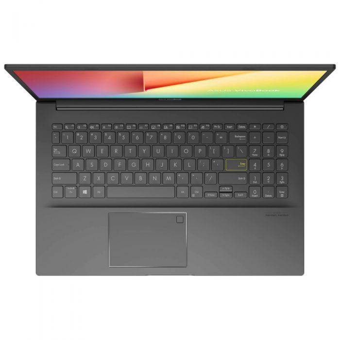 Laptop ASUS VivoBook K513EA-BN2230, Intel Core i7-1165G7, 15.6inch, Full HD, 8GB, 512GB SSD, Intel UHD Graphics, Free Dos, Negru