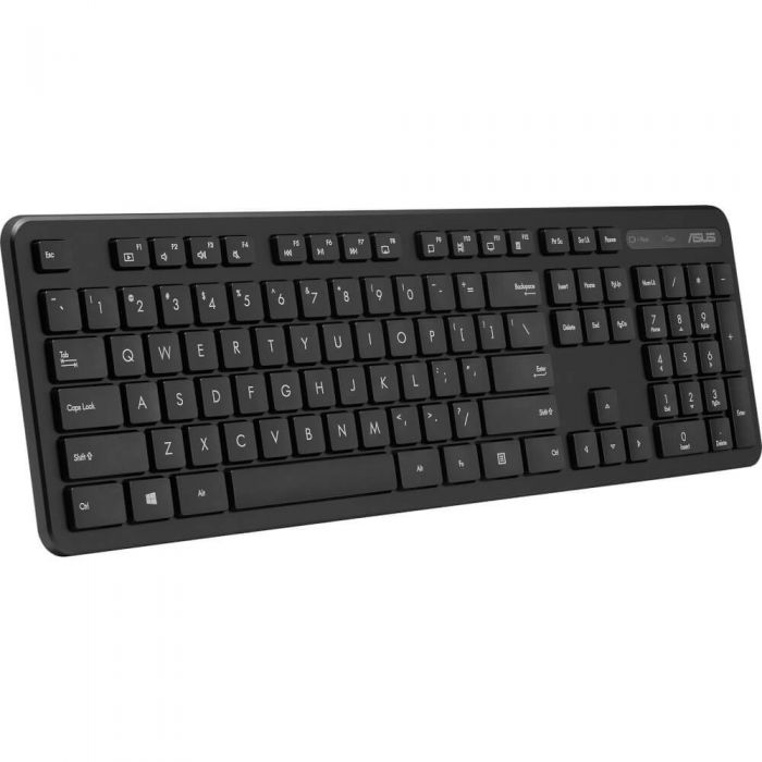 Kit tastatura + mouse Asus CW100, Wireless, Negru