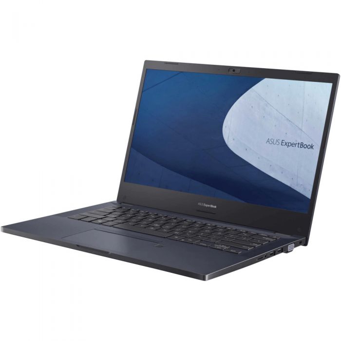Laptop ultraportabil ASUS ExpertBook P2451FA, 14 inch, Full HD, Intel Core i7-10510U, 8GB, 1TB SSD, Intel UHD Graphics, Windows 10 Pro, Negru