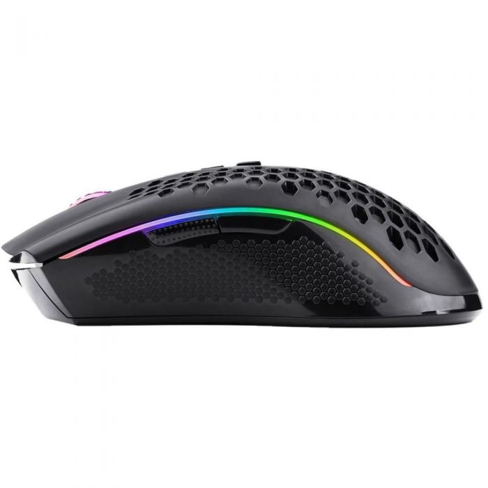 Mouse gaming Redragon Storm Pro, 16000 DPI, Iluminare RGB, Negru