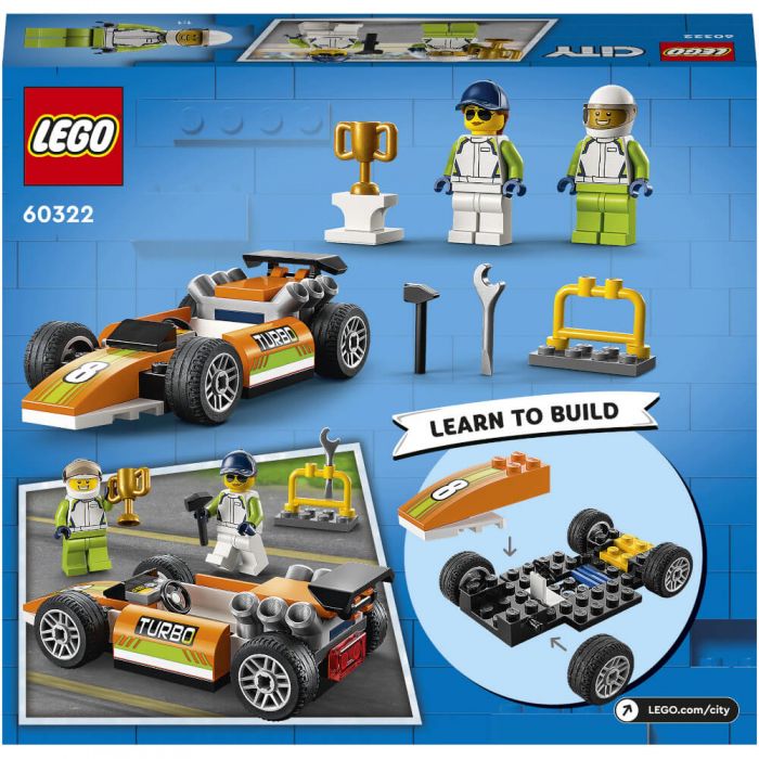 LEGO® City - Masina de curse 60322, 46 piese