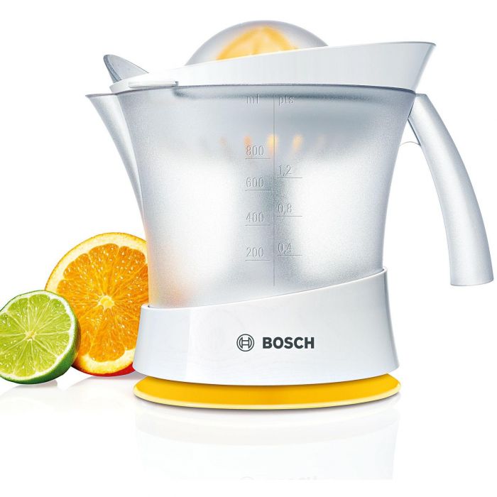 Storcator de citrice Bosch MCP3000N, 25 W, 0.8 l, Alb