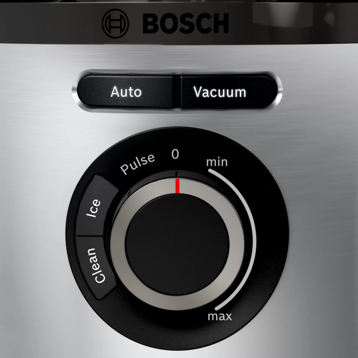 Blender cu vacuum Bosch VitaMaxx MMBV625M, 1000 W, 1.5 l, Viteza variabila, Argintiu
