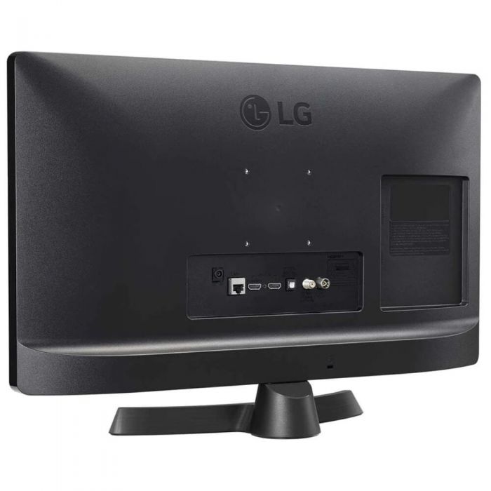Monitor Smart LED, LG 24TQ510S-PZ, 60 cm, HD Ready, HDMI, Clasa E