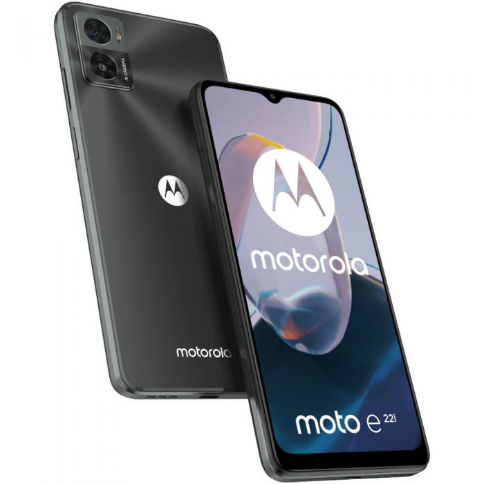 Telefon Motorola Moto E22i, 32 GB, 2 GB, Dual SIM, Graphite Gray