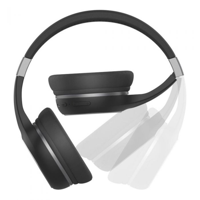 Casti Wireless Over-Ear Motorola Escape 220, Microfon, Bluetooth, Negru