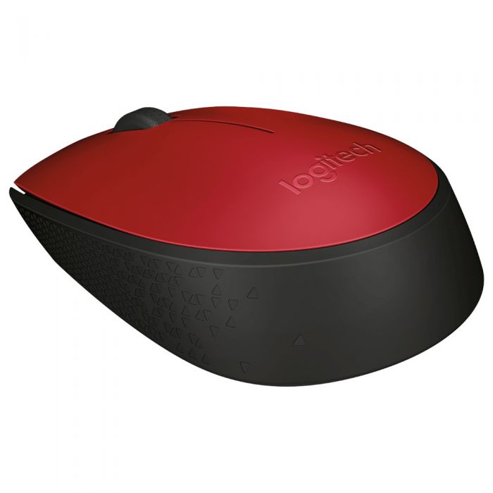 Mouse wireless Logitech M171, Rosu