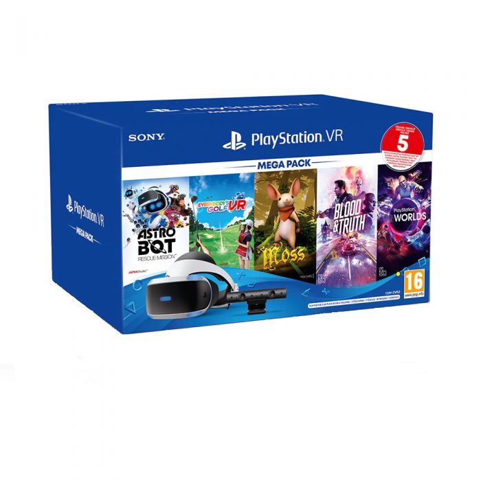 Made to remember Brawl Capillaries PlayStation VR Mega Pack V2, PlayStation VR + Camera PS4 V2 + 5 jocuri  (PSVRMEGAPAC3) | Istoric Preturi