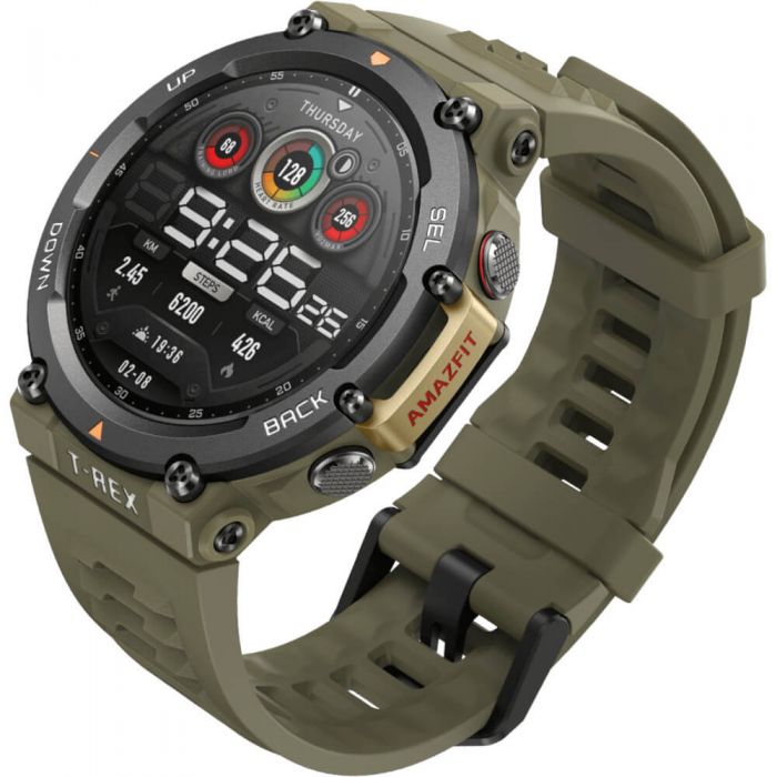 Smartwatch Amazfit Watch T-Rex 2, Wild Green