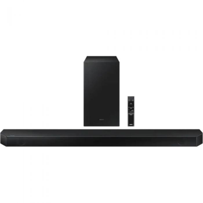 Soundbar Samsung HW-Q60B/EN, 3.1, 340W, Subwoofer Wireless, Dolby, DTS:X, Negru