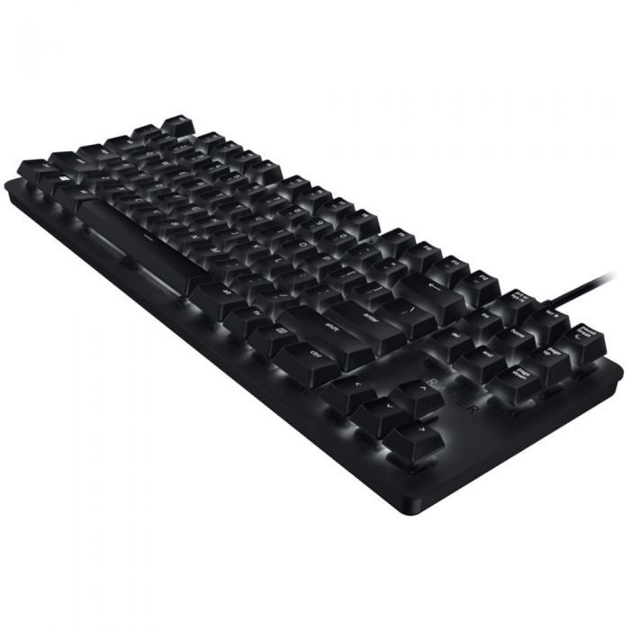Tastatura gaming mecanica Razer BlackWidow Lite, Iluminare Alb, USB, Negru