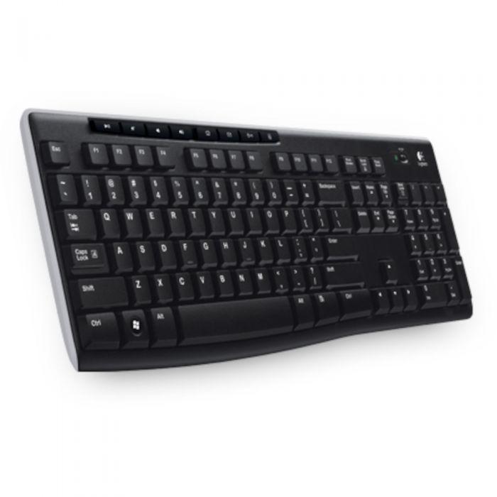 Tastatura Logitech K270, Wireless, negru