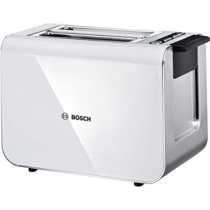 Prajitor de paine Bosch TAT8611, 860 W, 2 felii, Alb