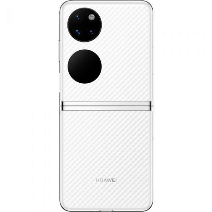 Telefon mobil Huawei P50 Pocket, Dual SIM, 8GB RAM, 256GB, 4G, White