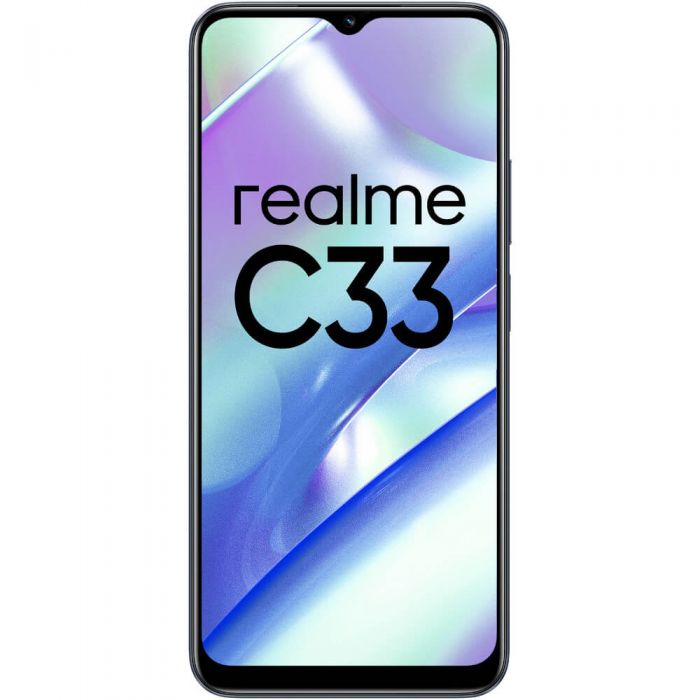 Telefon mobil Realme C33, 64GB, 4GB RAM, Dual SIM, Night Sea
