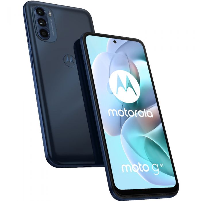 Telefon Motorola Moto G41, 128GB, 6GB, 4G, Dual SIM, Meteorite Black