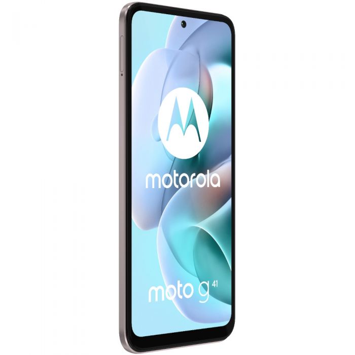 Telefon Motorola Moto G41, 128GB, 6GB, 4G, Dual SIM, Pearl Gold
