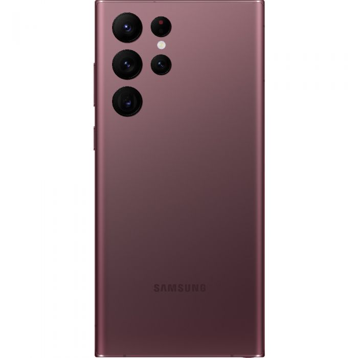 Telefon mobil Samsung Galaxy S22 Ultra, 5G, 256GB, 12GB RAM, Dual SIM, Burgundy 