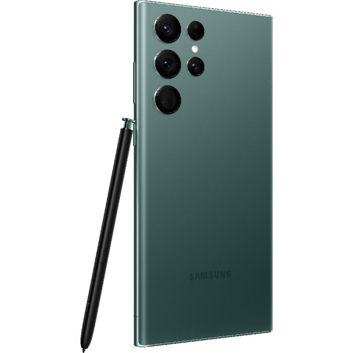 Telefon mobil Samsung Galaxy S22 Ultra, 5G, 256GB, 12GB RAM, Dual SIM, Green 