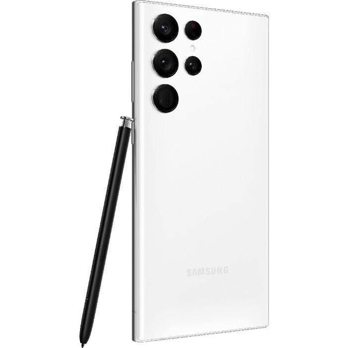 Telefon mobil Samsung Galaxy S22 Ultra, 5G, 512GB, 12GB RAM, Dual SIM, Phantom White 