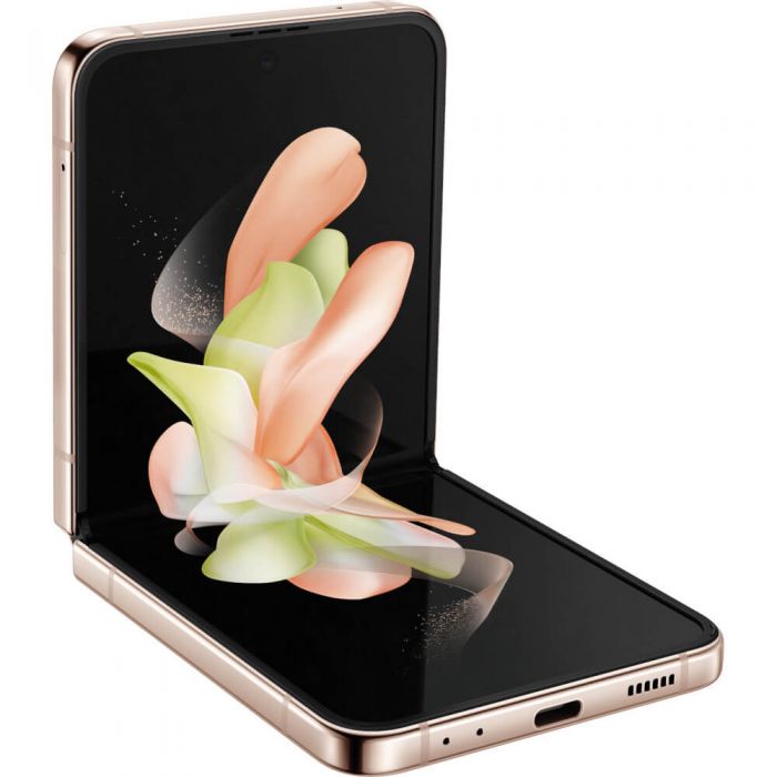 Telefon mobil Samsung Galaxy Z Flip4 5G, 512GB, 8GB, Dual Sim, Pink Gold