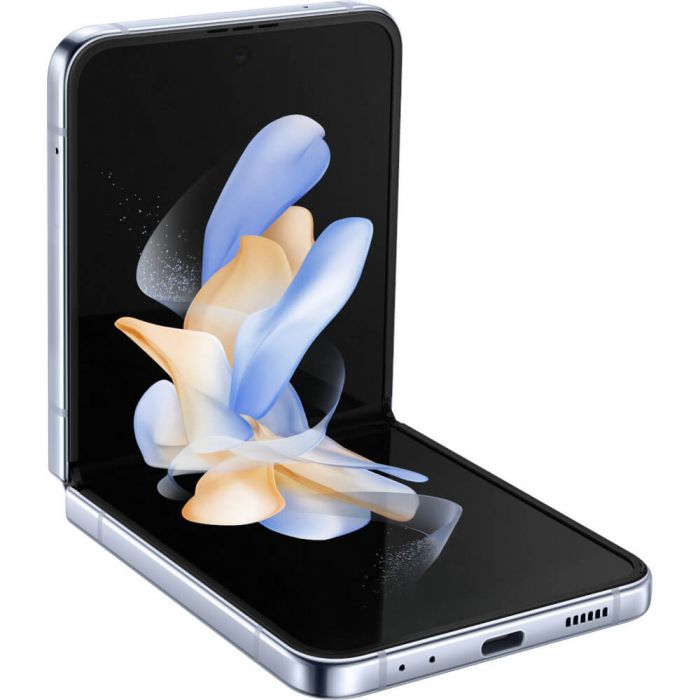 Telefon mobil Samsung Galaxy Z Flip4 5G, 512GB, 8 GB, Dual Sim, Blue