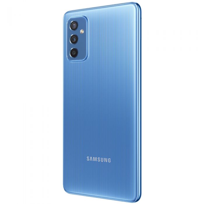 Telefon mobil Samsung Galaxy M52, 128GB, 6GB RAM, 5G, Dual SIM, Light Blue