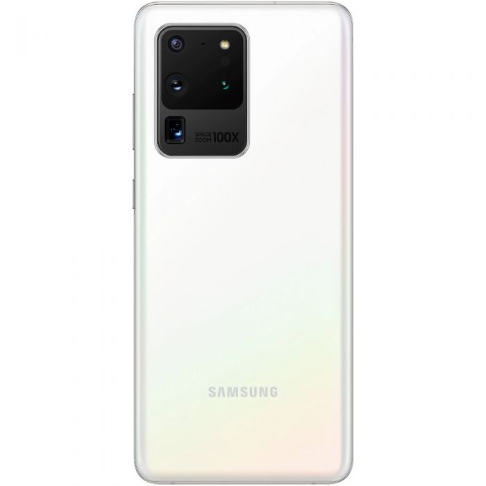 Telefon mobil Samsung Galaxy S20 Ultra, Dual SIM, 128GB, 12GB RAM, 5G, Cloud White