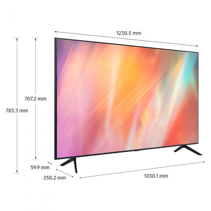 Televizor Smart LED Samsung 55AU7092, 138 cm, Ultra HD 4K, Clasa G