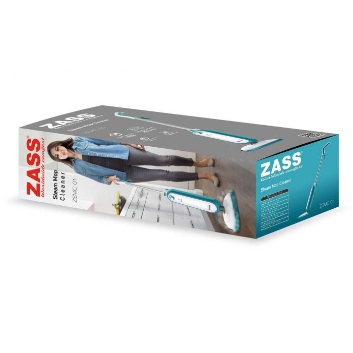 Mop electric cu abur Zass ZSMC 01, 0.38 L, 1300 W