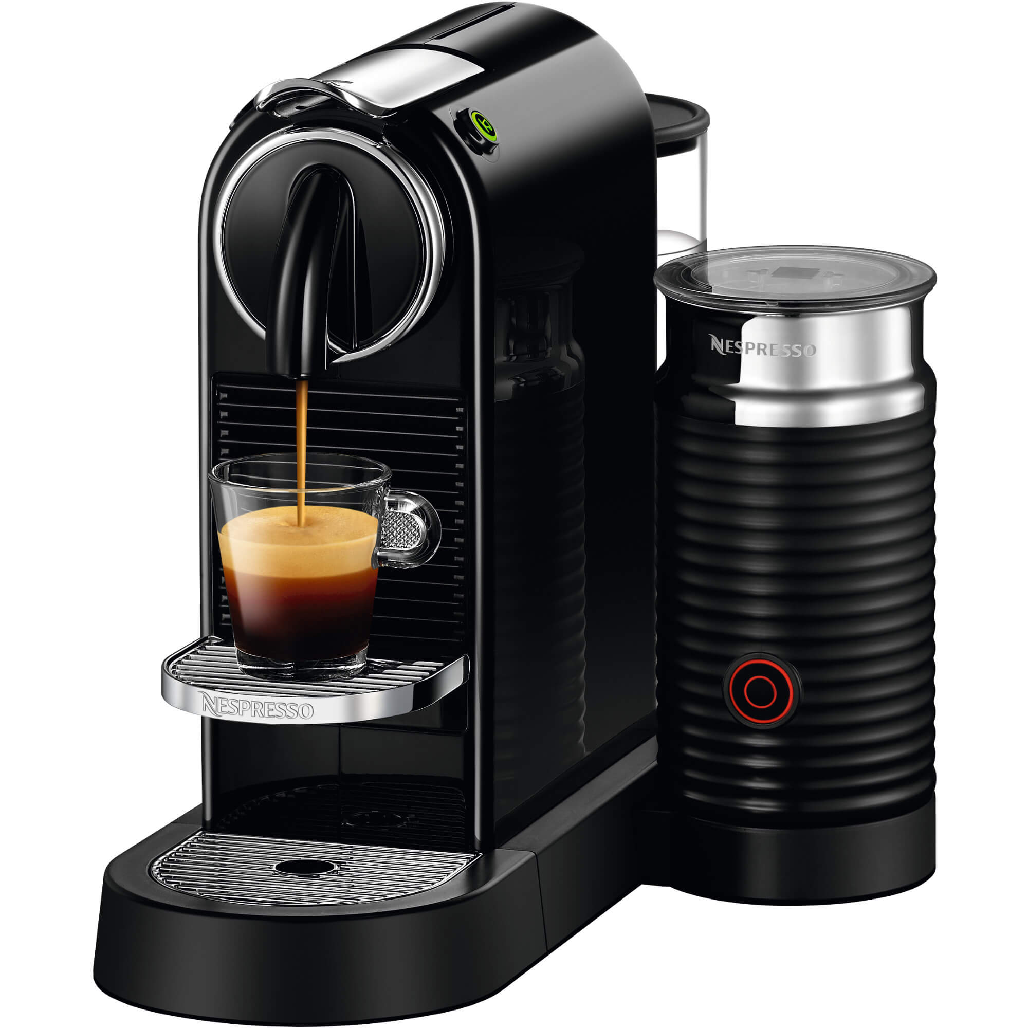  Espressor Nespresso Citiz&Milk D122, 1710 W, 1 L, 19 bar, Negru 
