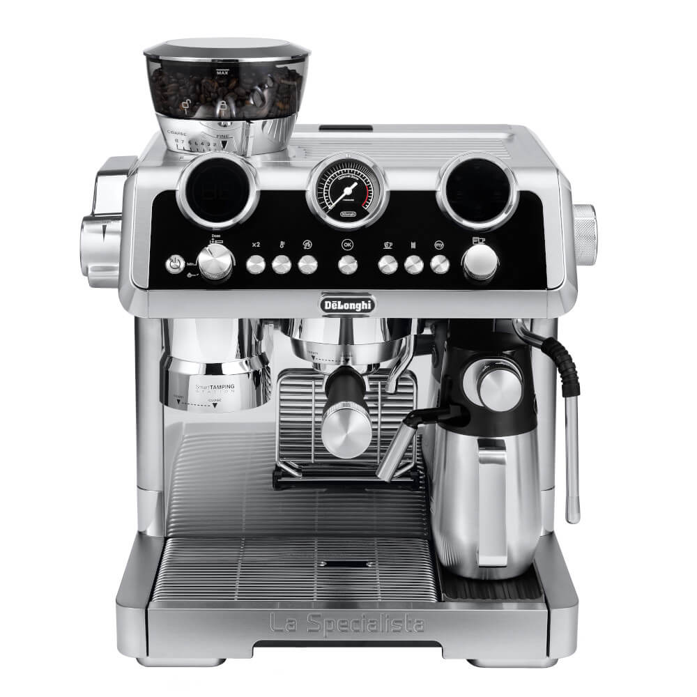  Espressor manual De'Longhi La specialista maestro EC 9665.M, 2.5 l, 1450 W, 19 bari, Argintiu 